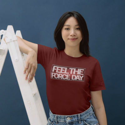 Retro (2016) Feel the Force Day the Fourth T-Shirt